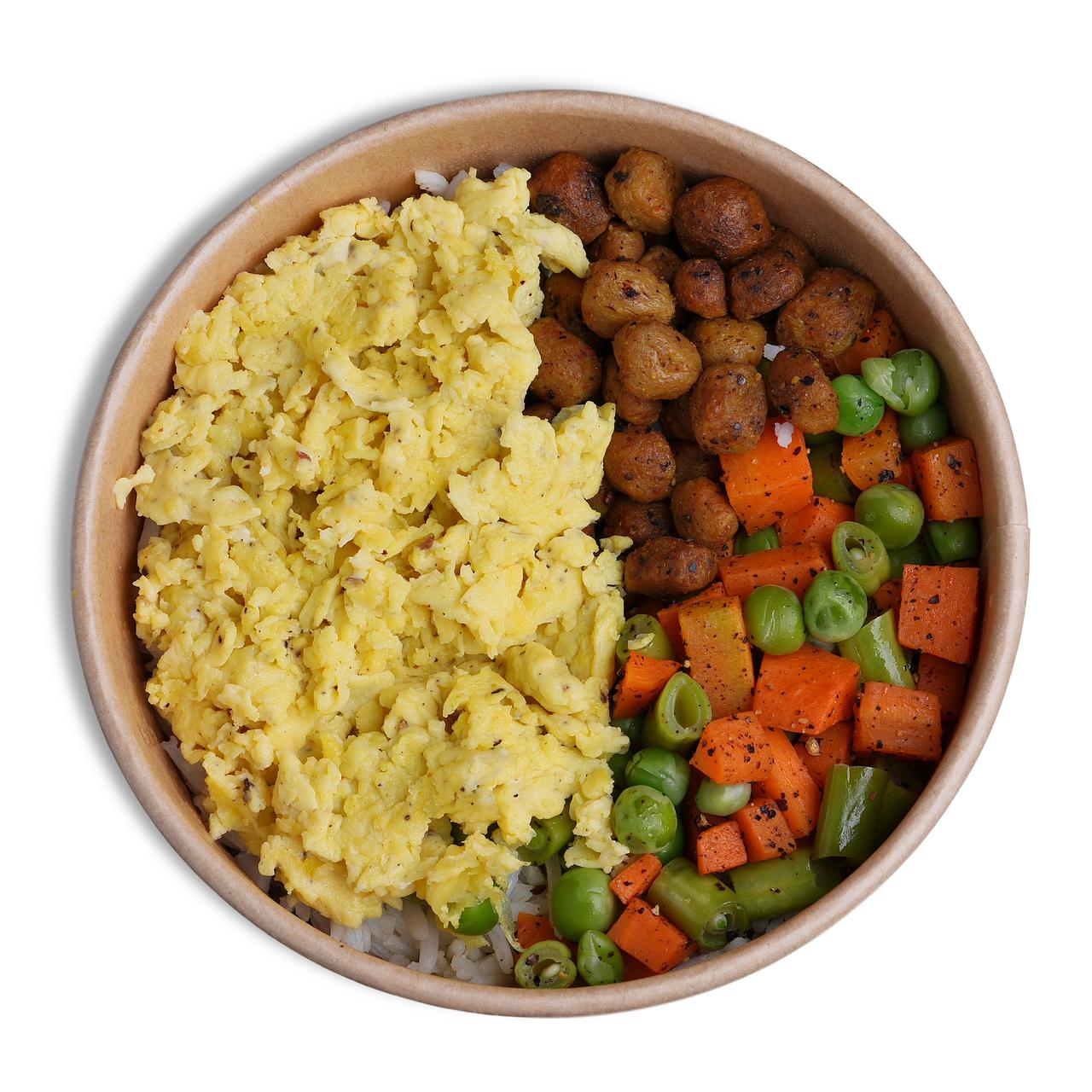 Jeera Rice Protein Bowl
